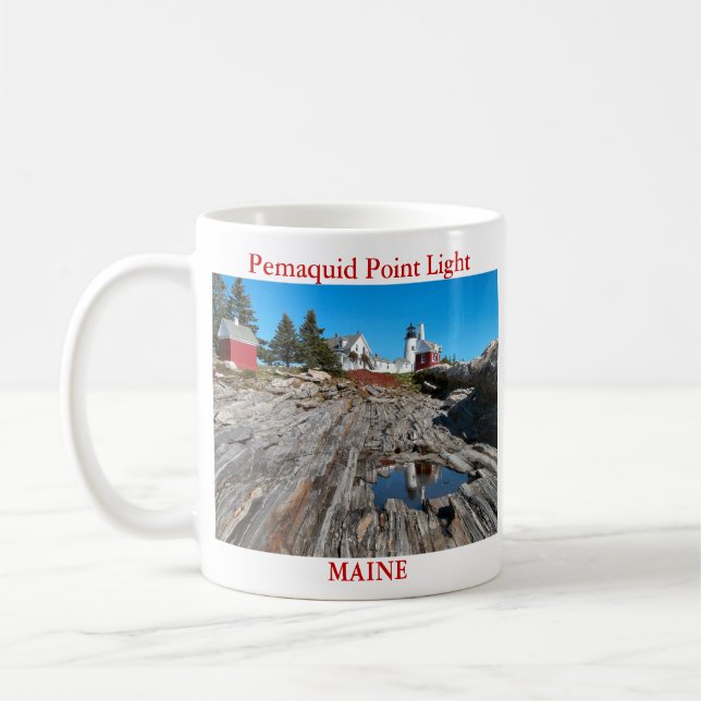 Pemaquid Point Light Tasse (Links)