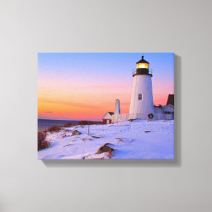 Pemaquid Point Lighthouse, Maine Leinwanddruck