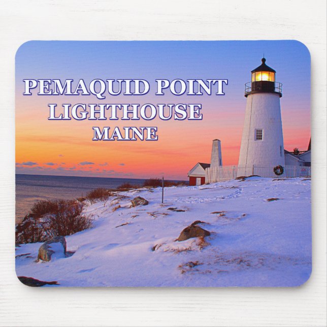 Pemaquid Point Lighthouse, Maine Mousepad (Vorne)