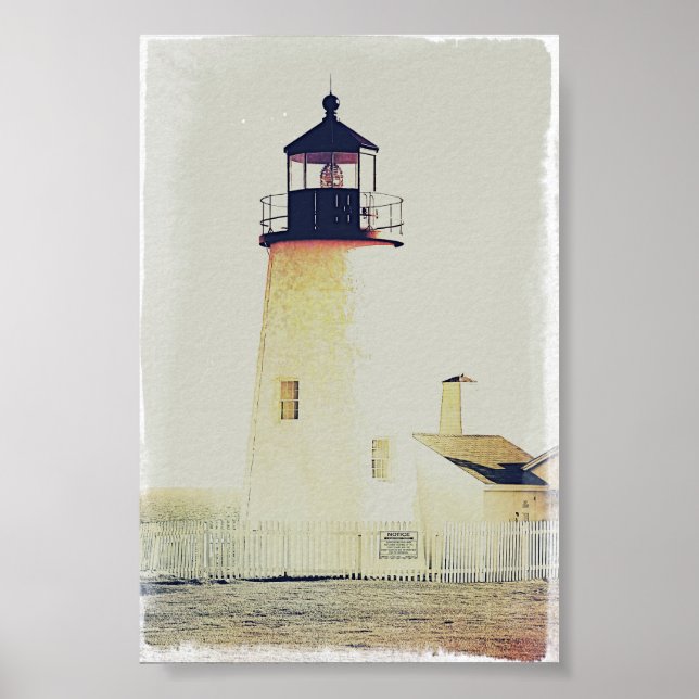 Pemaquid Point Lighthouse Maine Poster (Vorne)