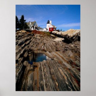 Pemaquid Point Lighthouse Poster