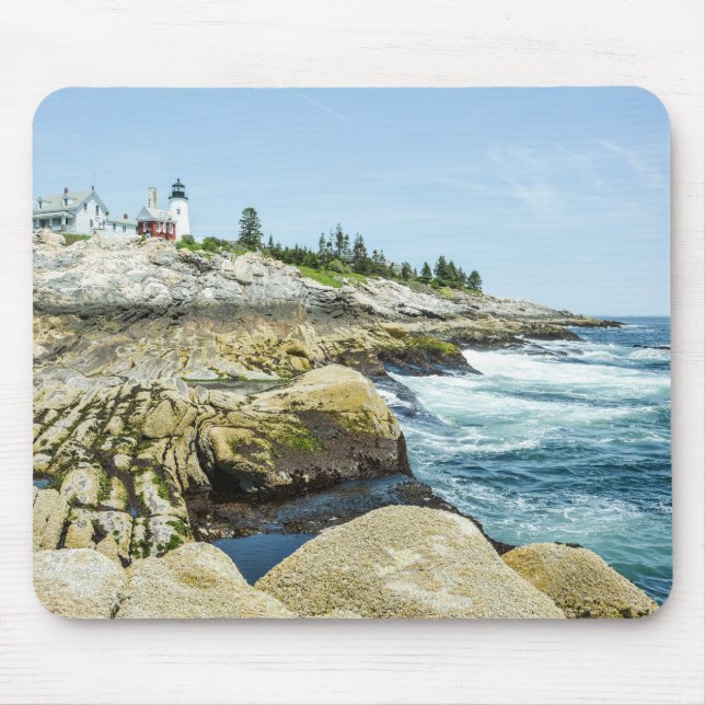 Pemaquid Point Maine Lighthouse Mousepad (Vorne)