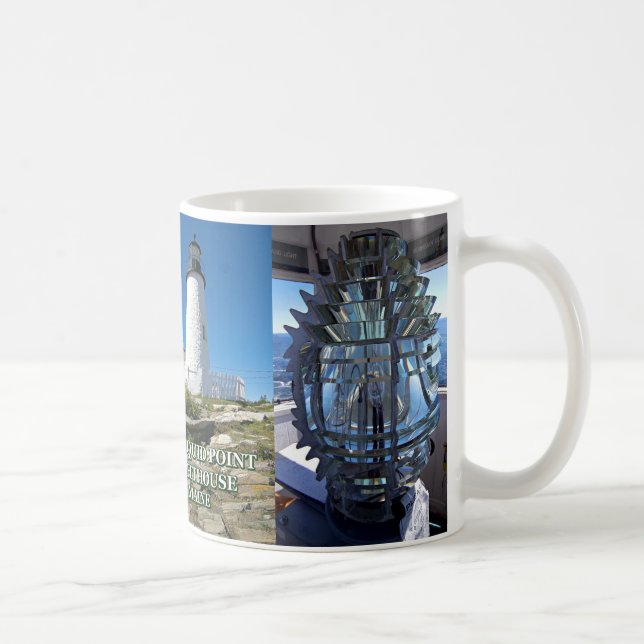Pemaquid Punkt-Leuchtturm, Maine Kaffeetasse (Rechts)
