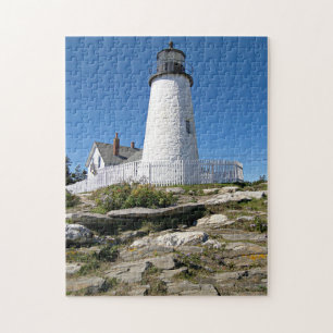 Pemaquid Punkt-Leuchtturm, Maine Puzzle
