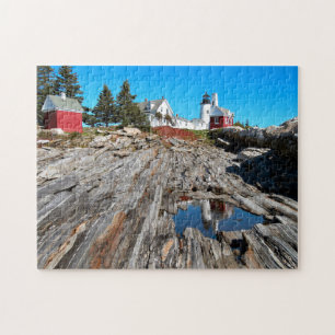 Pemaquid Punkt-Leuchtturm, Maine Puzzle