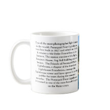 Pemaquid Punkt-Leuchtturm, Maine-Tasse