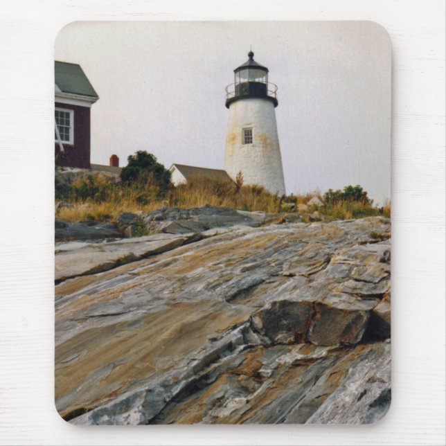 Pemaquid Punkt-Licht Mousepad (Vorne)
