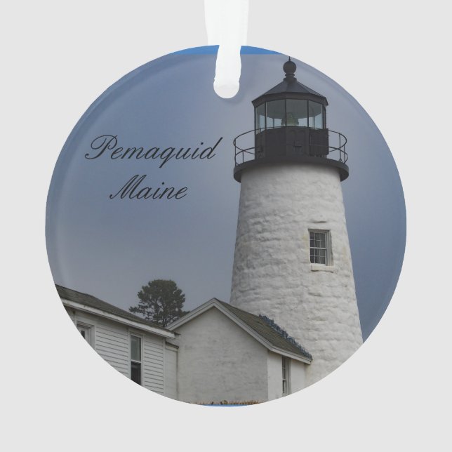Pemaquid Punkt Ornament (Rückseite)