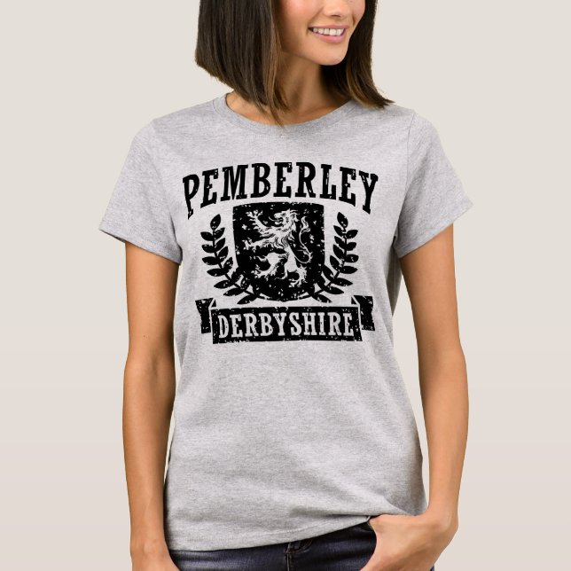 Pemberley Derbyshire T-Shirt (Vorderseite)