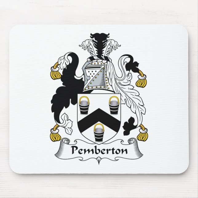 Pemberton Familienwappen Mousepad (Vorne)