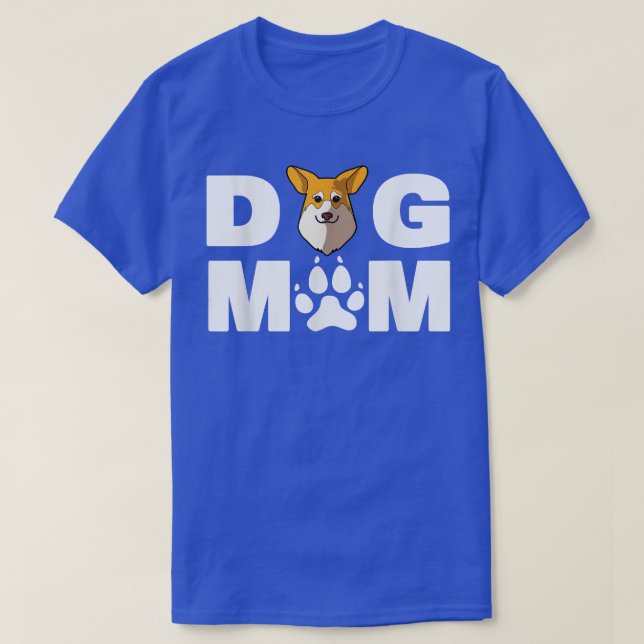 Pembroke Corgi Dog Mama Funny Pembroke Corgi Dog  T-Shirt (Design vorne)