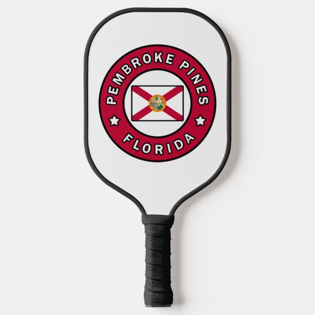 Pembroke Pines Florida Pickleball Schläger (Vorderseite)