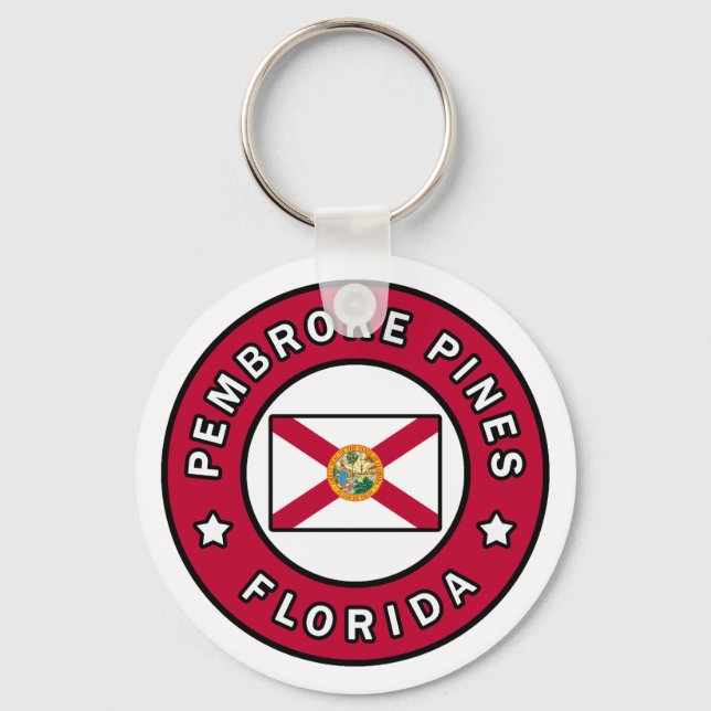 Pembroke Pines Florida Schlüsselanhänger (Vorderseite)