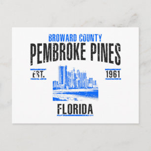 Pembroke Pines Postkarte