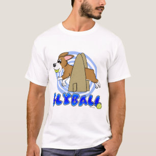 Pembroke-WaliserCorgi Flyball T-Shirt