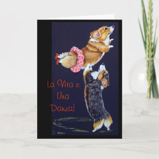 Pembroke-Walisercorgi-Karten Karte