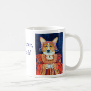Pembroke-Walisercorgi-Königin u. König Mug Tasse