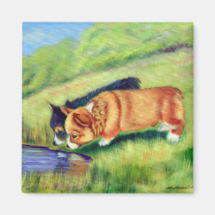 Pembroke-Walisercorgi-Magneten Magnet