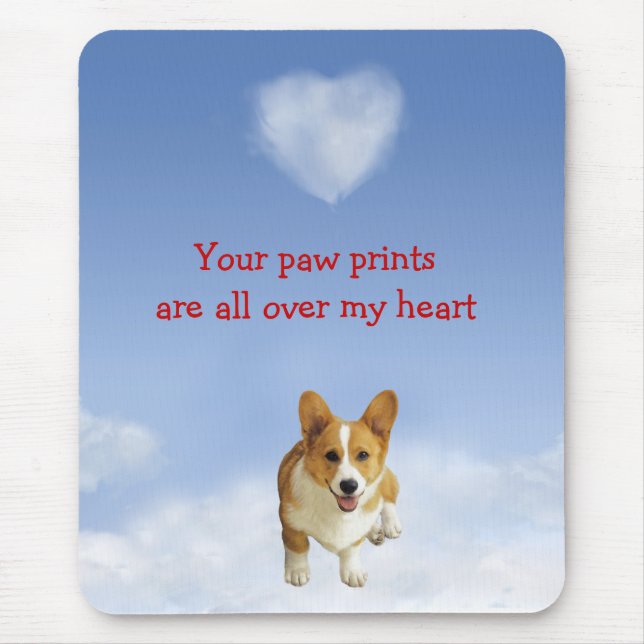 Pembroke-WaliserCorgi Mousepad (Vorne)