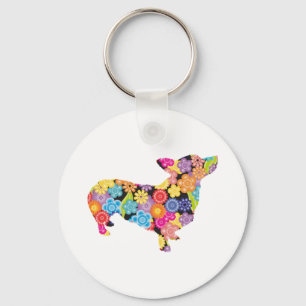 Pembroke-WaliserCorgi Schlüsselanhänger