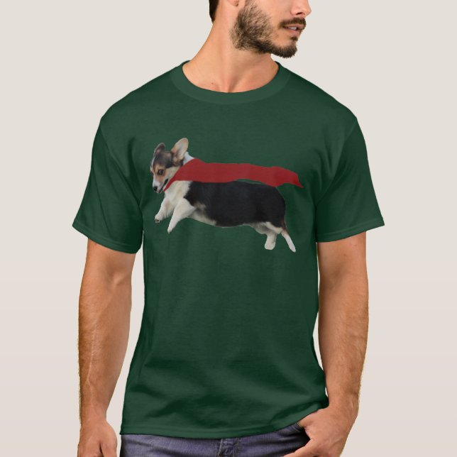 Pembroke-WaliserCorgi T-Shirt (Vorderseite)