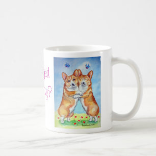 Pembroke-Walisercorgi-Tassen Kaffeetasse