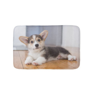 Pembroke-Walisercorgi-Welpe Badematte