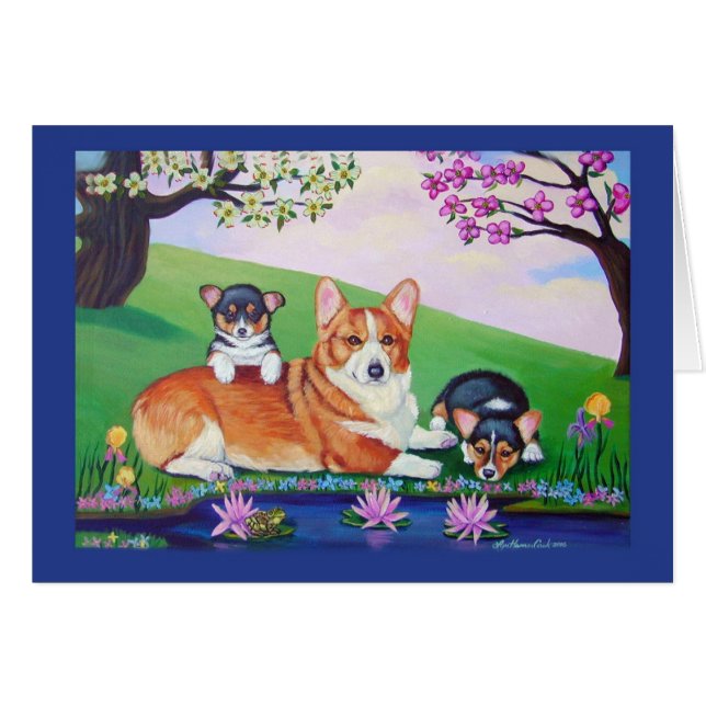 Pembroke Welsh Corgi (Vorderseite (Horizontal))