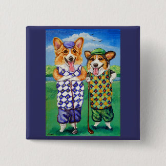 Pembroke Welsh Corgi Button Buttone