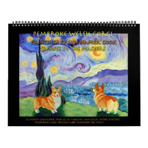 Pembroke Welsh Corgi Calendar Master Tribute Kalender