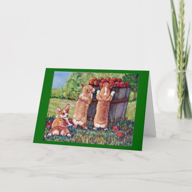 Pembroke Welsh Corgi Cards Karte (Vorderseite)