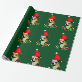 Pembroke Welsh Corgi Christmas Geschenkpapier
