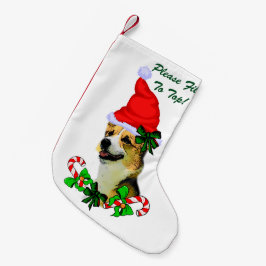 Pembroke Welsh Corgi Christmas Kleiner Weihnachtsstrumpf