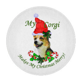 Pembroke Welsh Corgi Christmas Schneidebrett