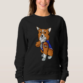 Pembroke Welsh Corgi Corgi Love Mom Puppy Sweatshirt
