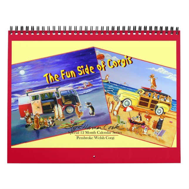 Pembroke Welsh Corgi Die FUN-Seite von Corgis Kalender (Titelbild)