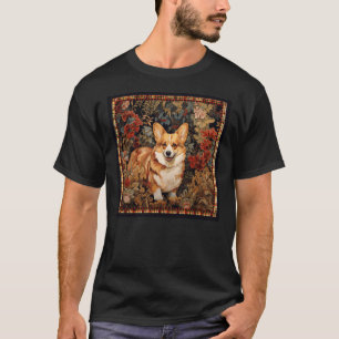 Pembroke Welsh Corgi Dog Vintag Style T-Shirt