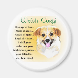 Pembroke Welsh Corgi Geschenke Magnet