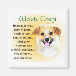 Pembroke Welsh Corgi Geschenke Magnet