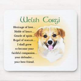 Pembroke Welsh Corgi Geschenke Mousepad