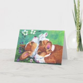 Pembroke Welsh Corgi Karte