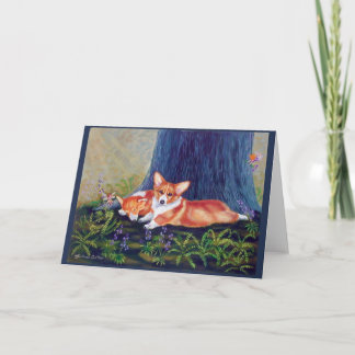 Pembroke Welsh Corgi Karte