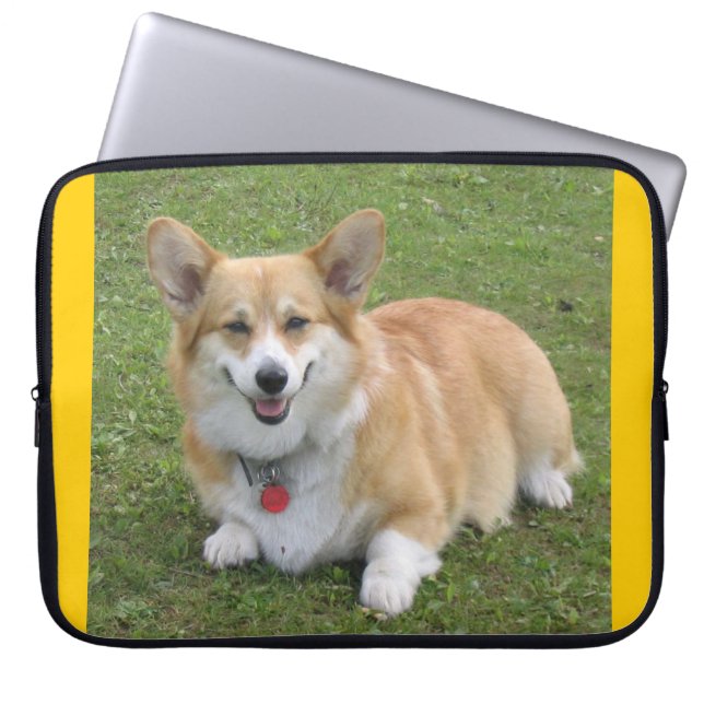 Pembroke Welsh Corgi Laptop Case (Vorderseite)