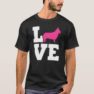 Pembroke Welsh Corgi Liebe T-Shirt