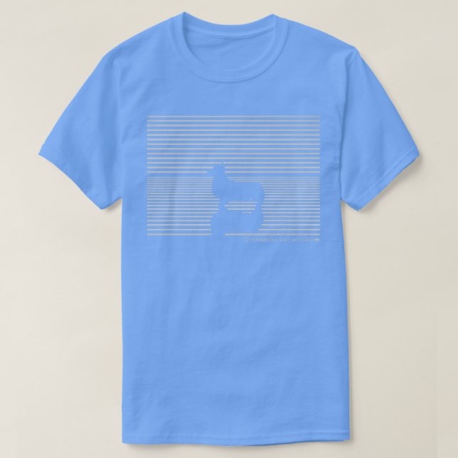 Pembroke Welsh Corgi Liebe  T-Shirt (Design vorne)