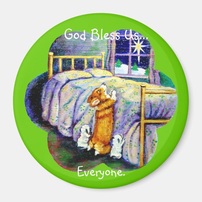 Pembroke Welsh Corgi Magnet (Vorne)