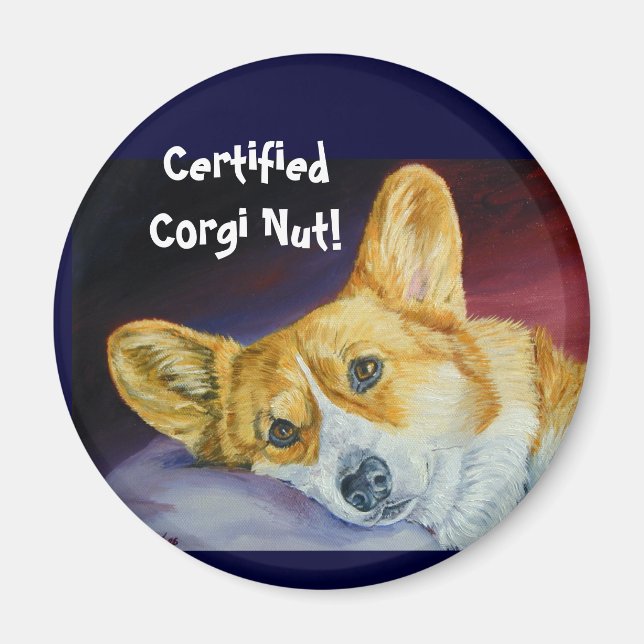 Pembroke Welsh Corgi Magnets Magnet (Vorne)