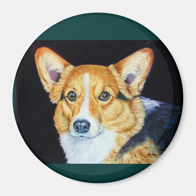 Pembroke Welsh Corgi Magnets Magnet (Vorne)
