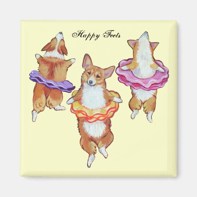 Pembroke Welsh Corgi Magnets Magnet (Vorne)