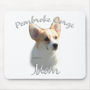 Pembroke Welsh Corgi Mama 2 Mousepad